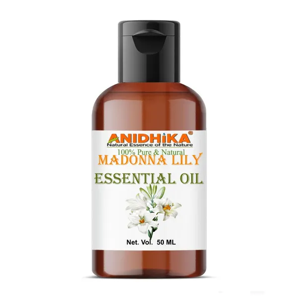 Anidhika_Madonna_Lily_Flowers_Essential_Oil_(Lilium_Candidum)Pure_Undiluted_Hair_Growth,Scalp,Dandruff,Skin