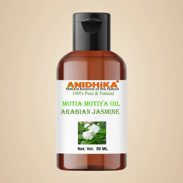 Anidhika_Motia_Motiya_Arabian_Jasmine_Mogra_Oil_(Raibel)_Attar_Bela-Chameli_Oil_Pure_Undiluted_Hair_Growth,Scalp,Dandruff,Skin