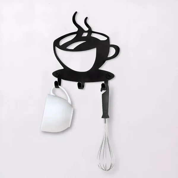 Coffee_Cup_Shaped_Wall_Mounted_Key_Holder