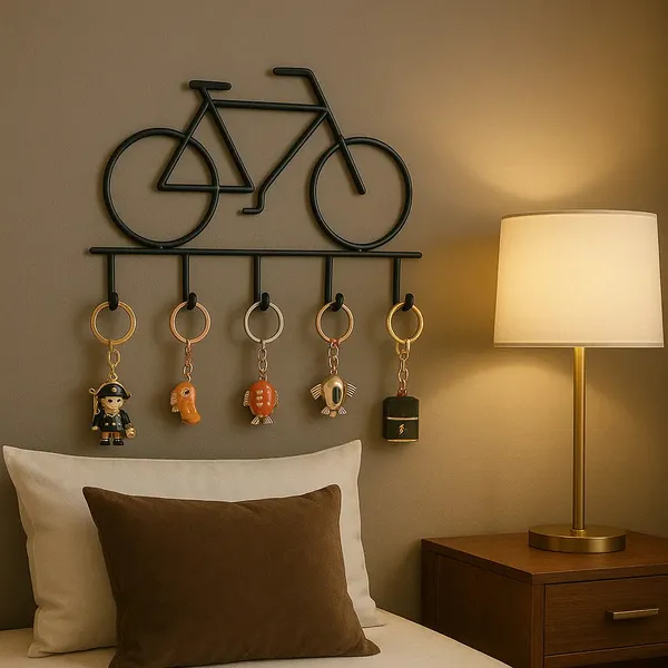 Bike_Style_Creative_Bike_Shaped_Wall_Hook_Cast_Iron_5_Hook