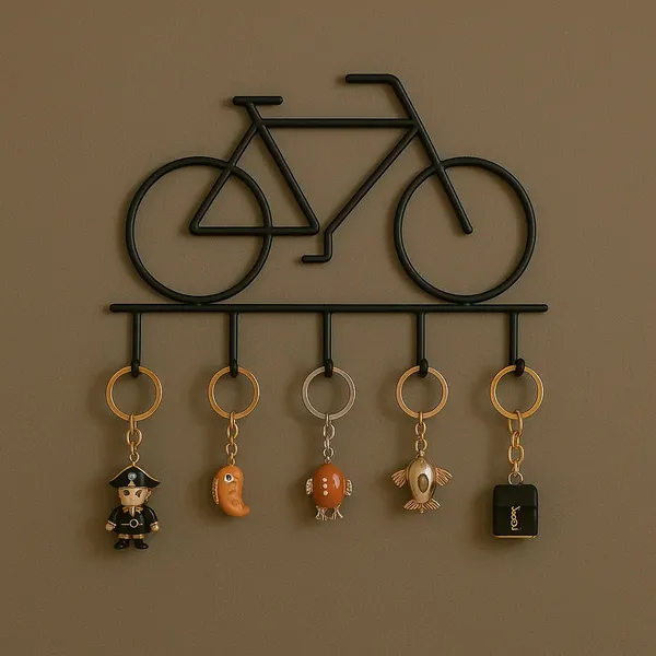 Bike_Style_Creative_Bike_Shaped_Wall_Hook_Cast_Iron_5_Hook