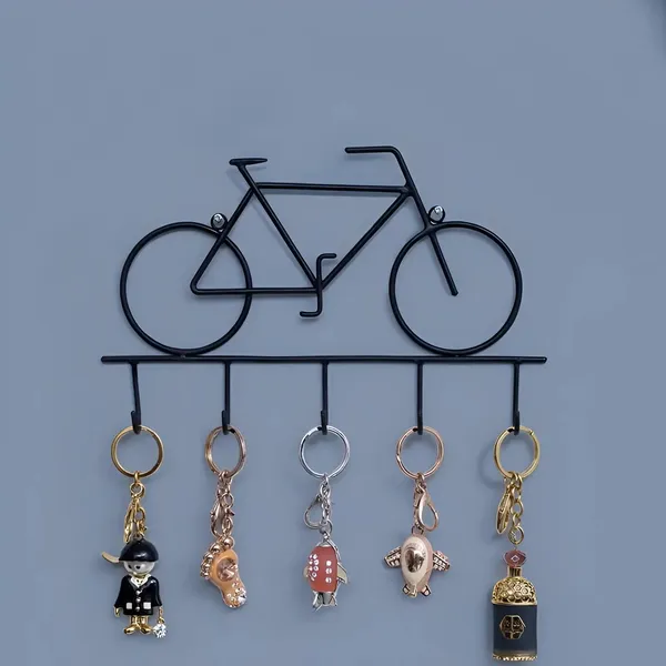 Bike_Style_Creative_Bike_Shaped_Wall_Hook_Cast_Iron_5_Hook