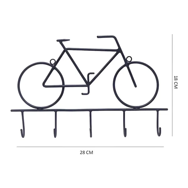 Bike_Style_Creative_Bike_Shaped_Wall_Hook_Cast_Iron_5_Hook