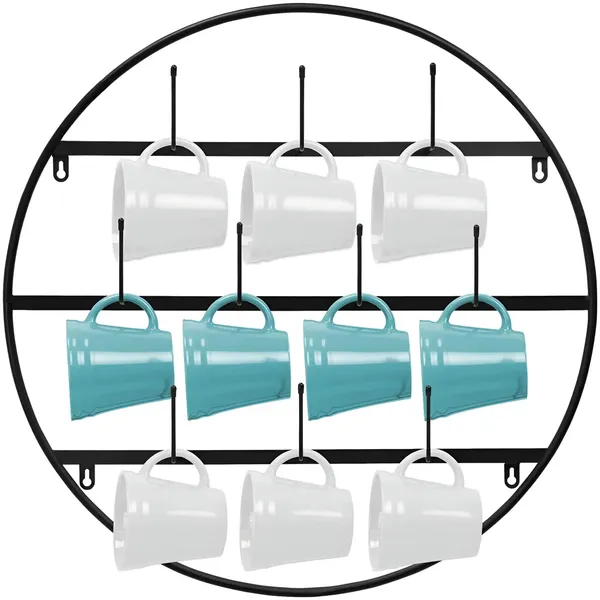 Wall_Mounted_Mug_Rack_With_4_Hook