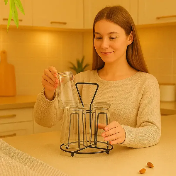 Decorum_Iron_Glass_Holder_Tabletop_Tumbler_Stand