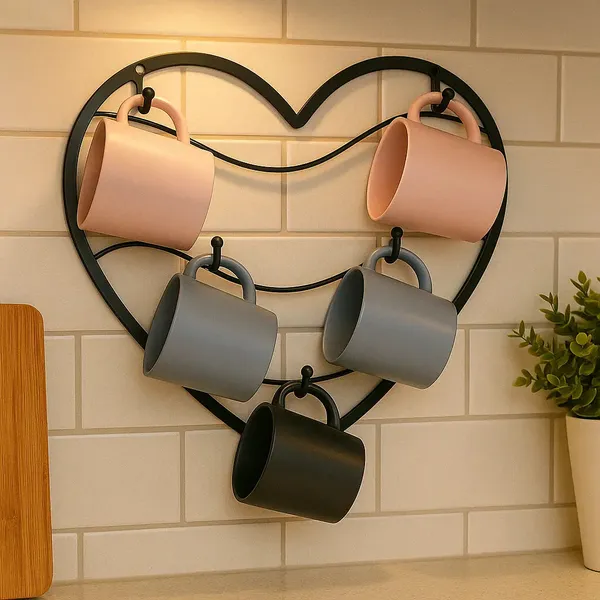 Heart_Shape_Wall_Mounted_Coffee_Mug_Rack