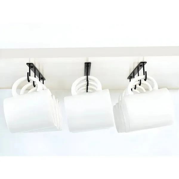 Decorum_Iron_6_Hook_Under_Shelf_Hanging_Rack