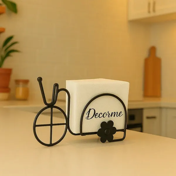 Black_Iron_Rickshaw_Napkin_Holder_Handmade_Table_Decor