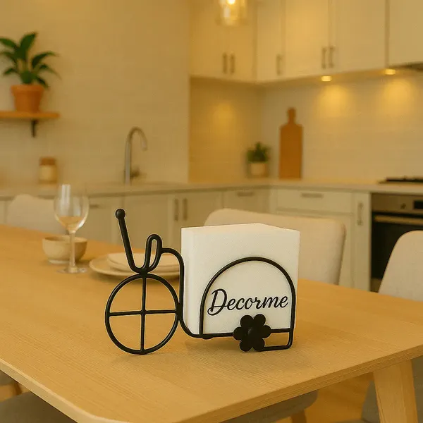 Black_Iron_Rickshaw_Napkin_Holder_Handmade_Table_Decor