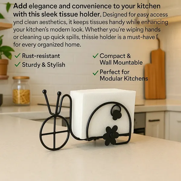 Black_Iron_Rickshaw_Napkin_Holder_Handmade_Table_Decor