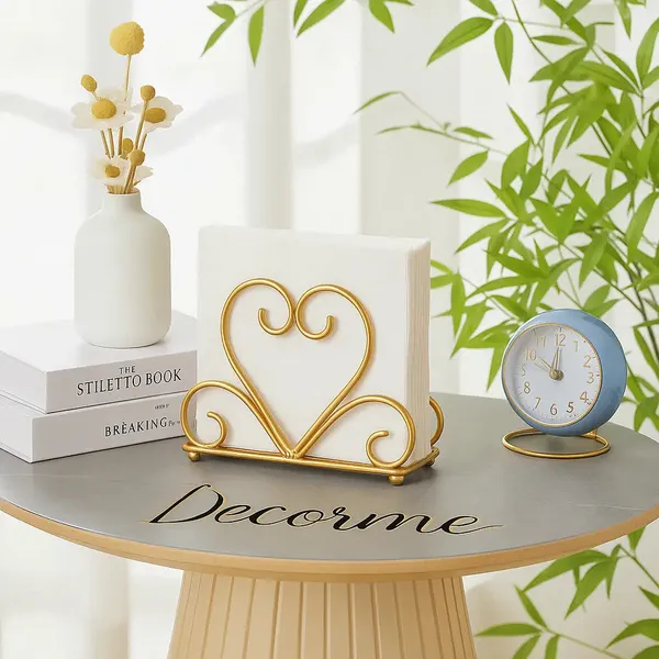 Decorum_Love_Curve_Tissue_Stand_Romantic_Gold_Design