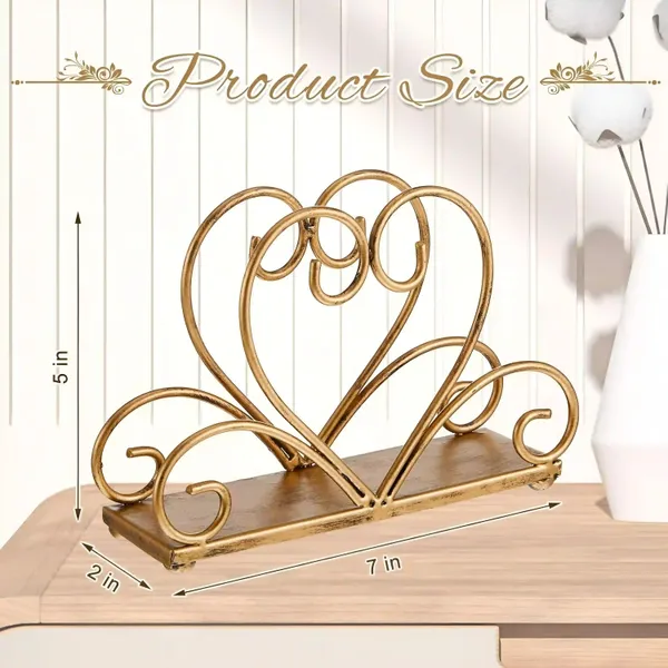 Decorum_Love_Curve_Tissue_Stand_Romantic_Gold_Design