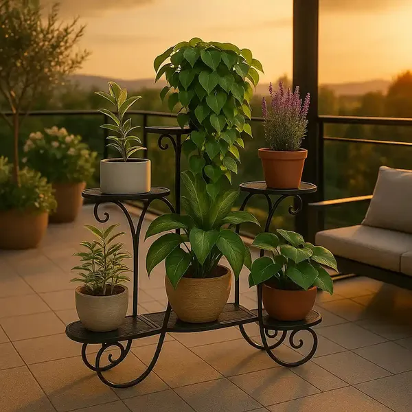 6_Tier_Metal_Plant_Stand_Multi_Tier_Flower_Pot_Holder_For_Balcony