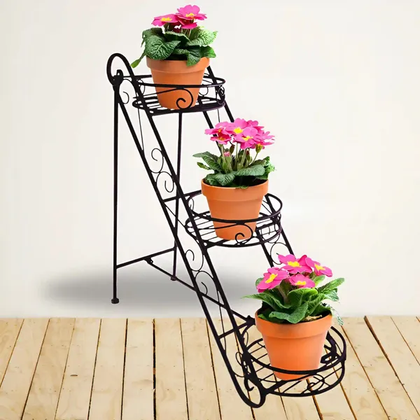3_Step_Metal_Plant_Stand