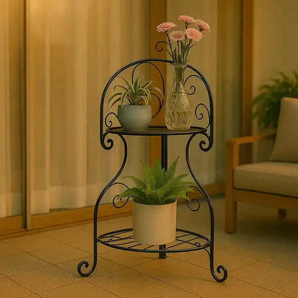 Wrought_Iron_Folding_Plant_Stand_Decorative_Flower_Pot