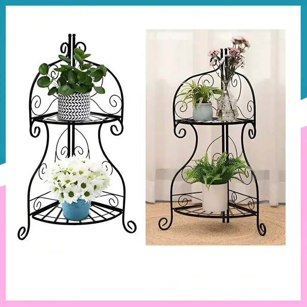 Wrought_Iron_Folding_Plant_Stand_Decorative_Flower_Pot