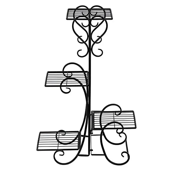 4_Pot_Metal_Plant_Stand_Multi_Level_Wrought_Iron