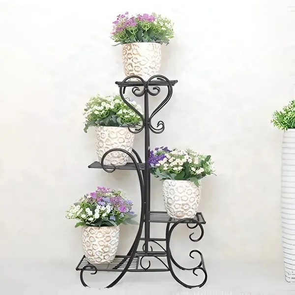 4_Pot_Metal_Plant_Stand_Multi_Level_Wrought_Iron