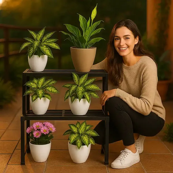 A_One_2_Step_Heavy_Duty_Garden_Plant_Stand