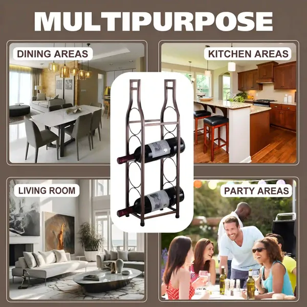 Decorum_4_Bottle_Wrought_Iron_Tabletop_Wine_Rack