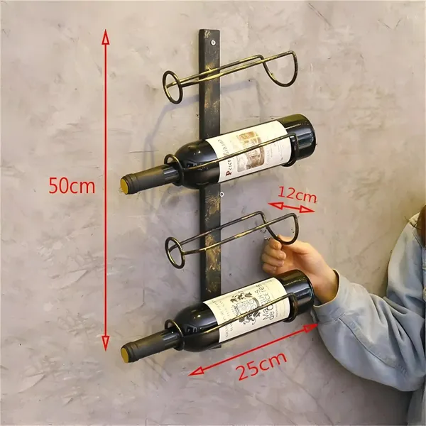 Wall_Mounted_4_Bottle_Wine_Rack_Bronze_Finish