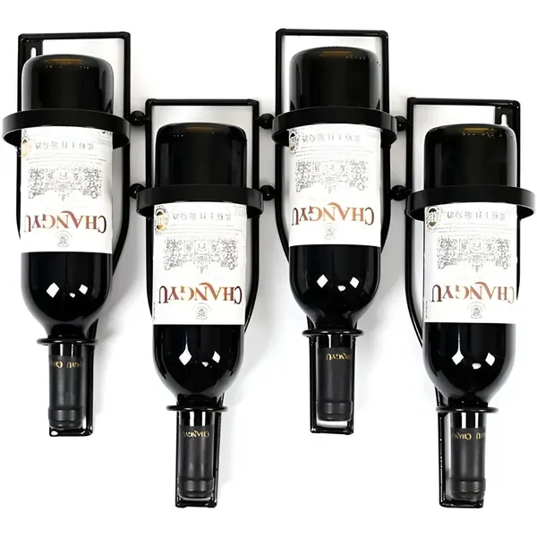 Black_Wrought_Iron_Wine_Rack_Wall_Mounted_Tabletop
