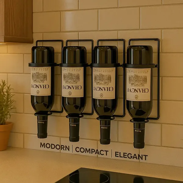 Black_Wrought_Iron_Wine_Rack_Wall_Mounted_Tabletop