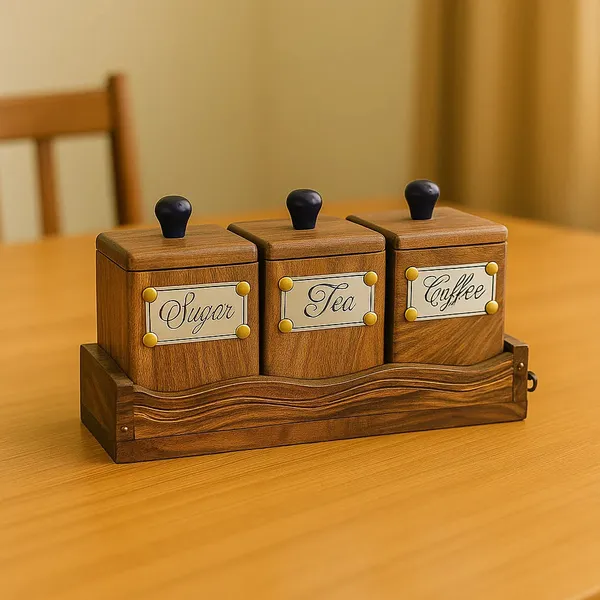 Decorum_Wooden_Tea_Sugar_Coffee_Box_Set
