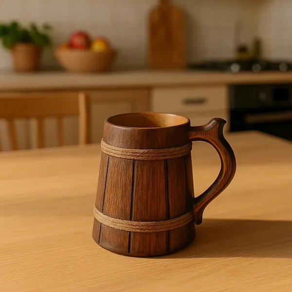 Decorum_Wooden_Warrior_Mug