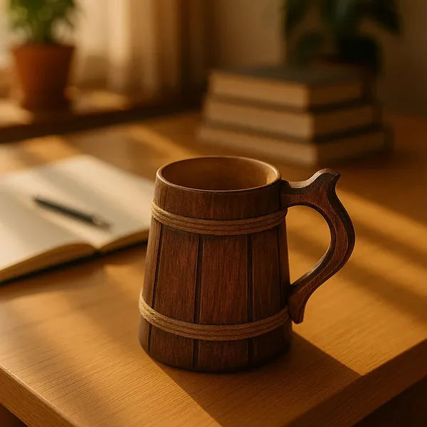 Decorum_Wooden_Warrior_Mug