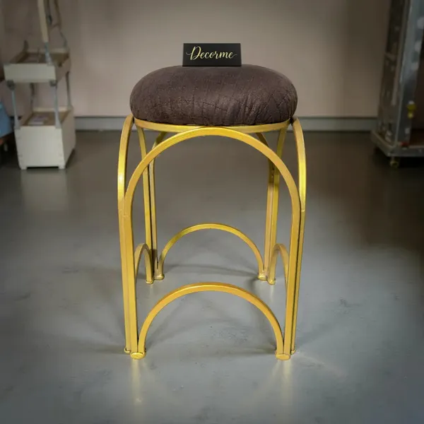 Golden_Arch_Design_Vanity_Stool_Warm_Ivory