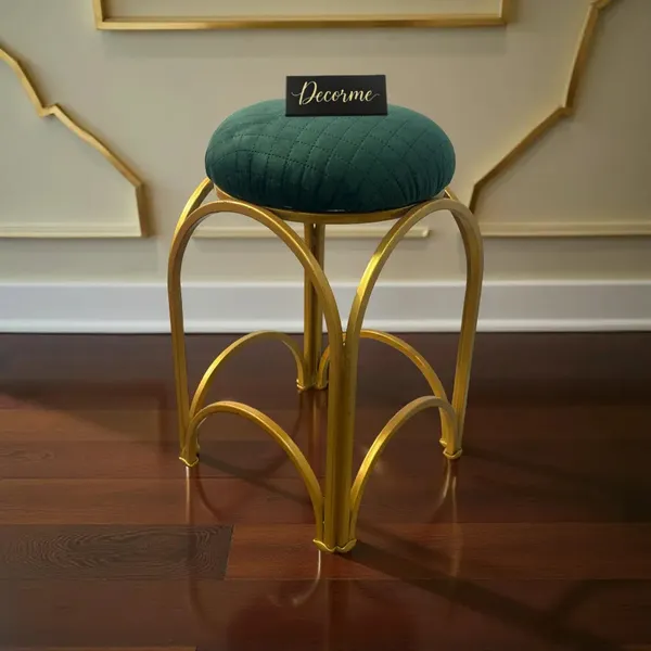 Golden_Arch_Design_Vanity_Stool_Warm_Ivory