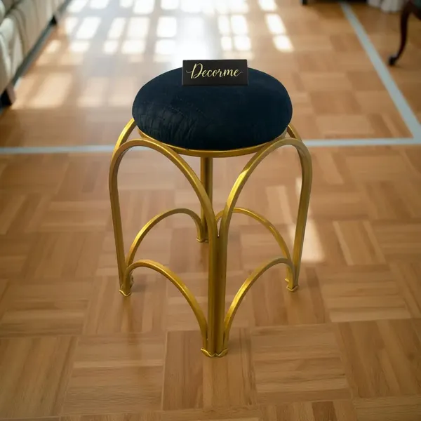 Golden_Arch_Design_Vanity_Stool_Warm_Ivory