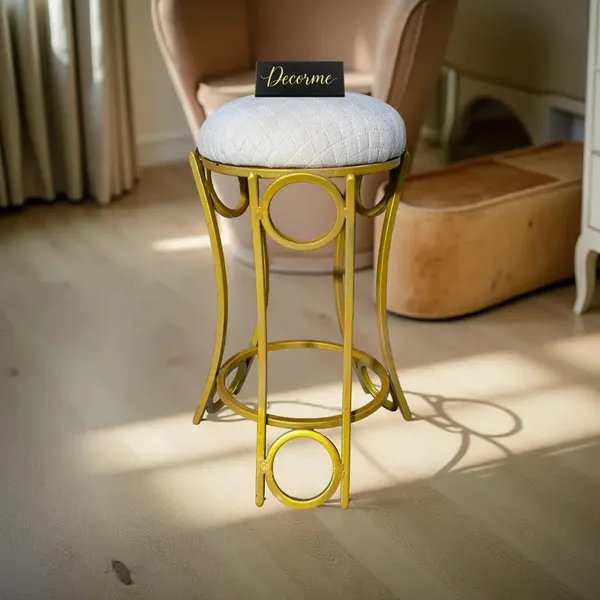 Golden_Curved_Ring_Vanity_Stool_Warm_Ivory