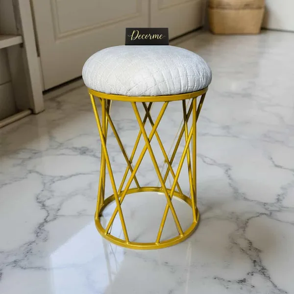 Warm_Ivory_Modern_Criss_Cross_Iron_Stool_Golden