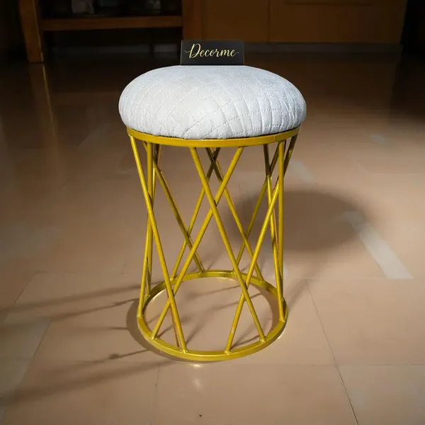 Warm_Ivory_Modern_Criss_Cross_Iron_Stool_Golden
