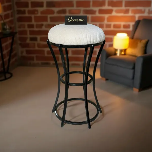 Classic_Warm_Ivory_Curved_Frame_Vanity_Stool