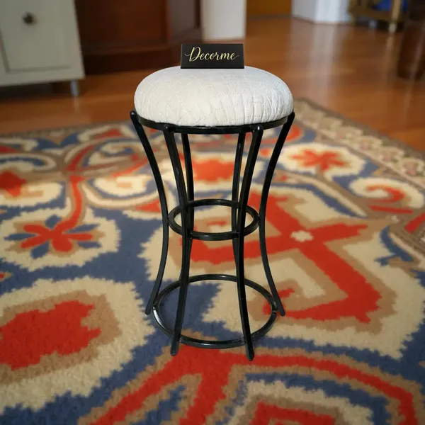 Classic_Warm_Ivory_Curved_Frame_Vanity_Stool