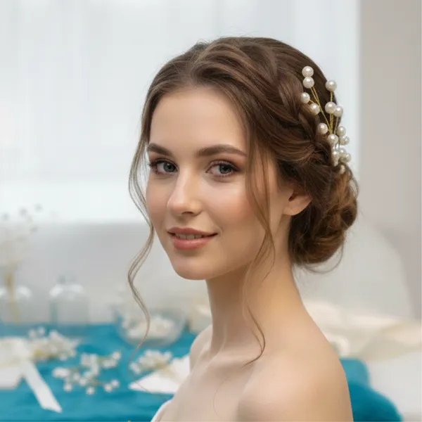 Pearl_Hair_Accessory_Bridal_Hair_Pins_With_Gold_Wire