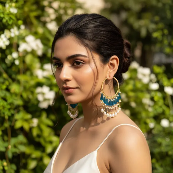 Ethnic_Kundan_Chandbali_Earrings_With_Blue_Beads_And_Pearl_Drops