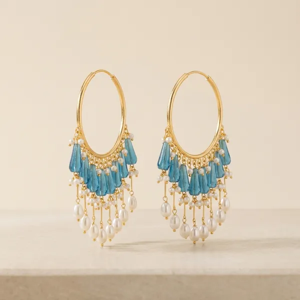 Ethnic_Kundan_Chandbali_Earrings_With_Blue_Beads_And_Pearl_Drops