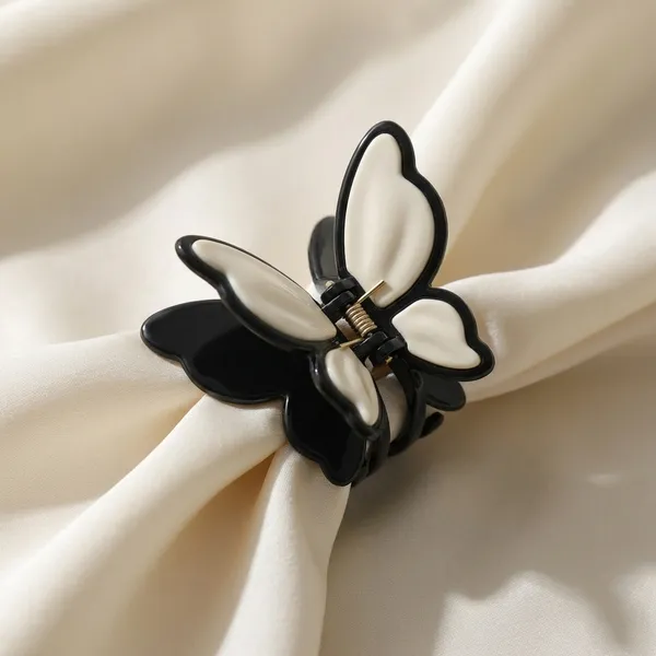 White_Butterfly_Hair_Clip