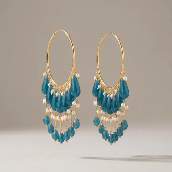 Blue_Beaded_Chandelier_Earrings