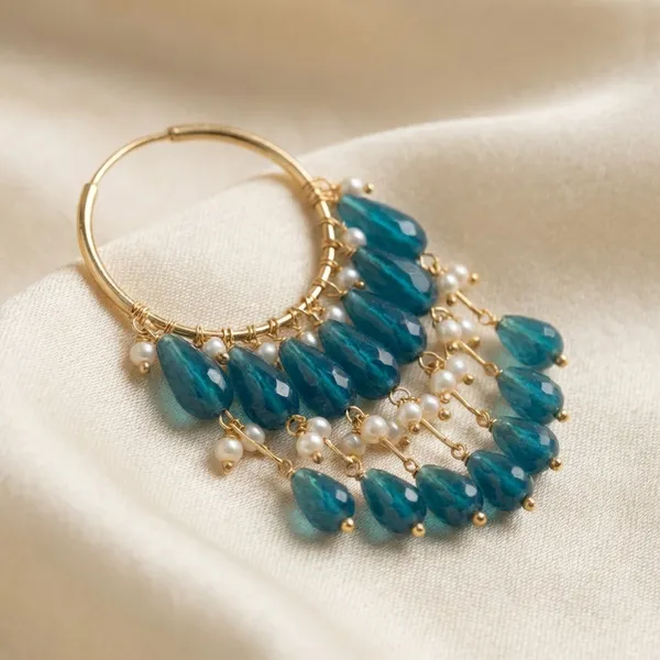 Blue_Beaded_Chandelier_Earrings
