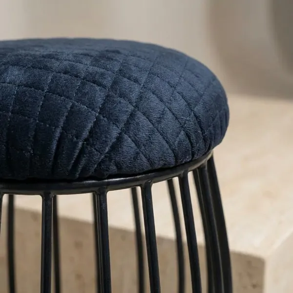 Contemporary_Vertical_Rod_Iron_Stool_Midnight_Blue