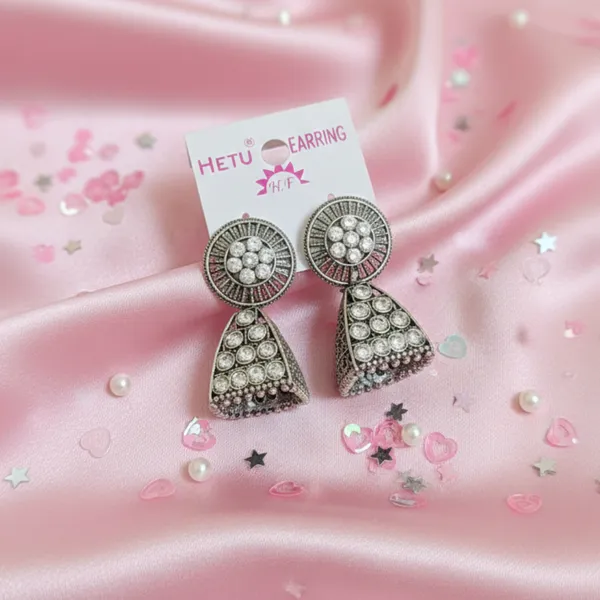 Oxidized_Silver_Toned_Circular_Drop_Earrings_With_Crystal_Embellishments