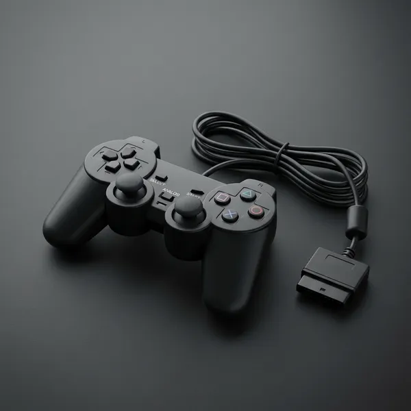 Black_Ps2_Wired_Controller_For_Playstation_2