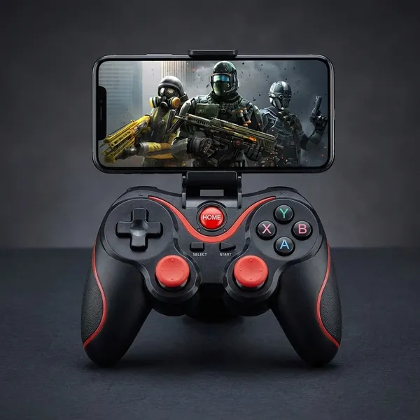 Black_Wireless_Mobile_Game_Controller_With_Phone_Holder_|_X3_Wireless_Mobile_Game_Controller_|_Compatible_with_Android_and_iOS_devices