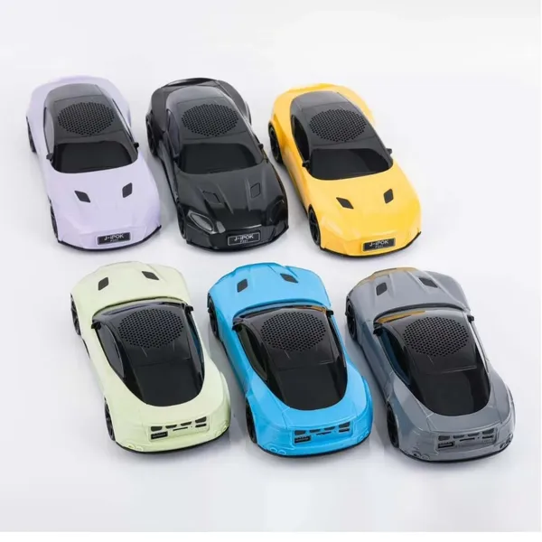Yellow_Bluetooth_Car_Speaker_With_Fm_And_Usb