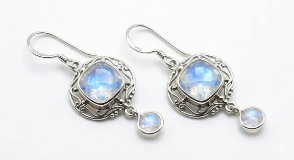 925_Sterling_Silver_Rainbow_Moonstone_Dangle_Earrings_for_Women_–_Cushion_Cut_Blue_Flash_Gemstone_Drop_Earrings,_Vintage_Filigree_Handmade_Jewelry